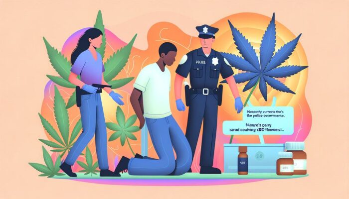 Contrôle de police avec des fleurs CBD : conseils pour rester serein