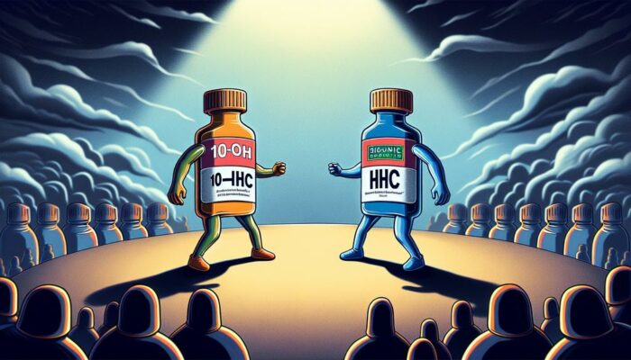 Duel Cannabinoïde : 10-OH-HHC vs HHC - Analyse détaillée