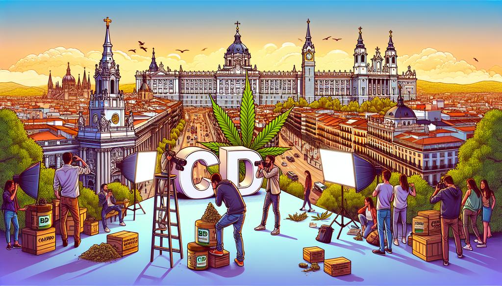 Madrid, capitale du cannabidiol en Espagne - Image illustrant l'article sur le CBD à Madrid