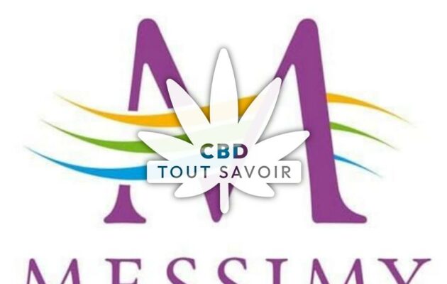 Village à Messimy-sur-Saone avec feuille Cannabis CBD