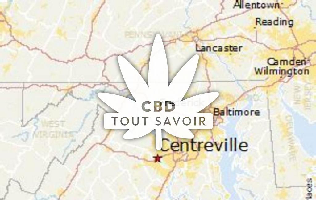 Village à Virignin avec feuille Cannabis CBD