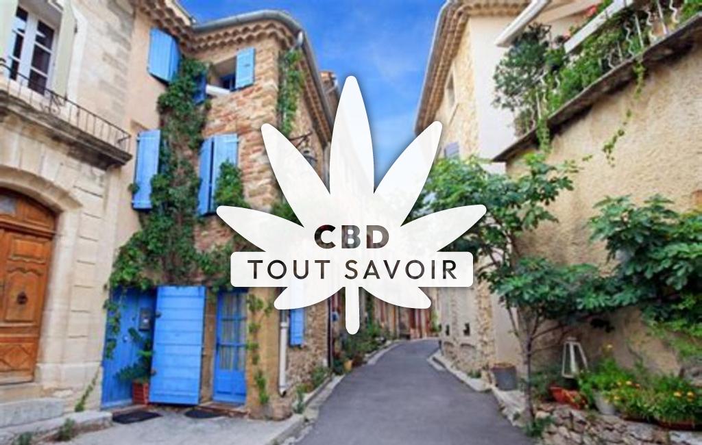 Drapeau Provence-Alpes-Côte d'Azur avec feuille Cannabis CBD