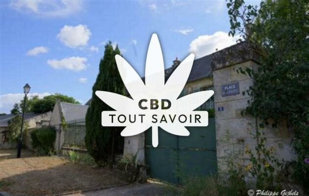 Village à Acy avec feuille Cannabis CBD