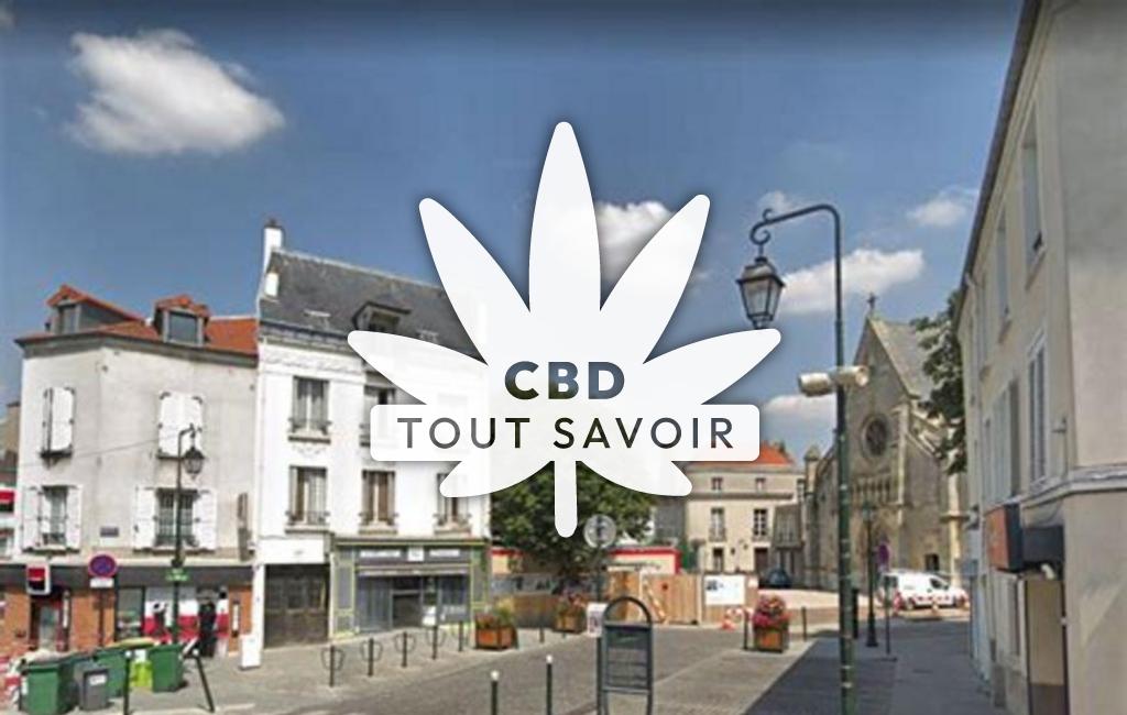 Village à Bagneux avec feuille Cannabis CBD