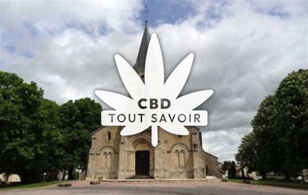 Village à Bouce avec feuille Cannabis CBD