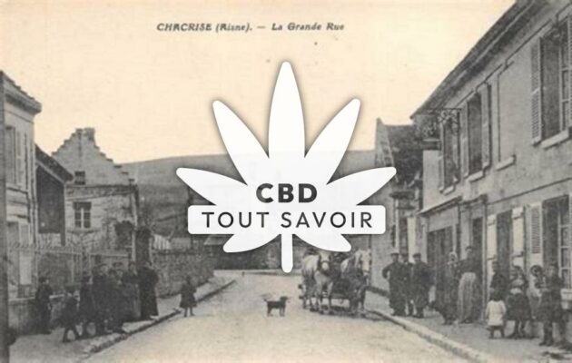 Village à Chacrise avec feuille Cannabis CBD