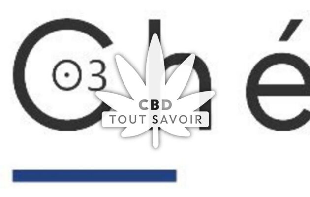 Village à Chezy avec feuille Cannabis CBD