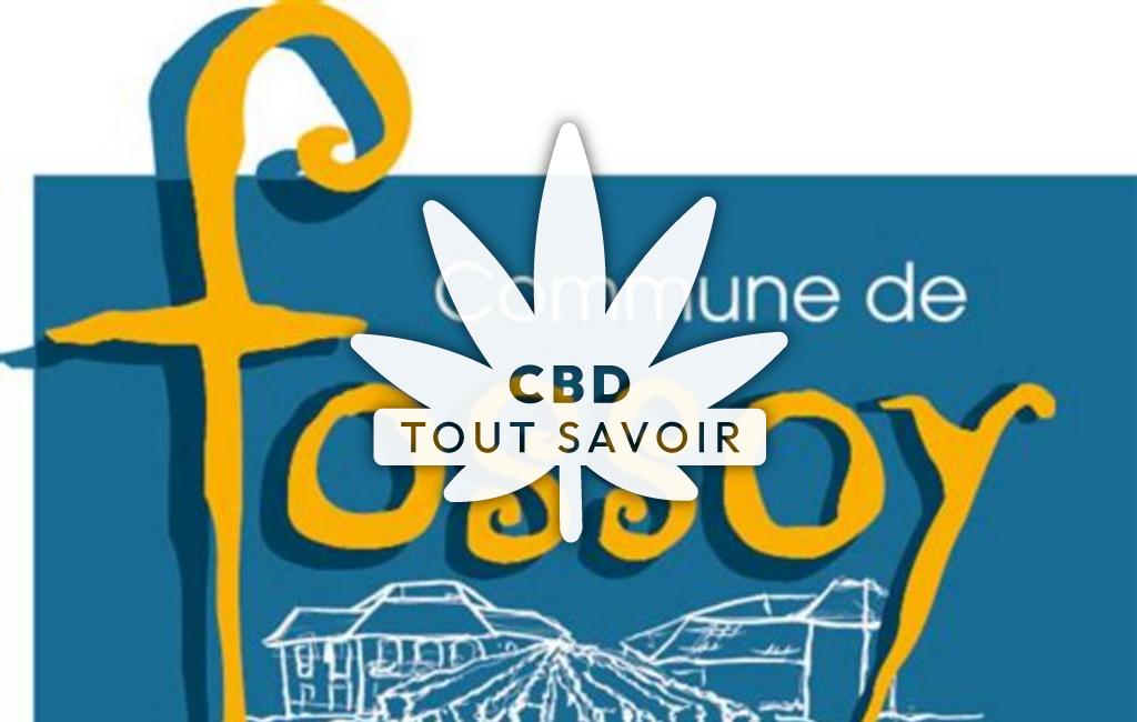 Village à Fossoy avec feuille Cannabis CBD