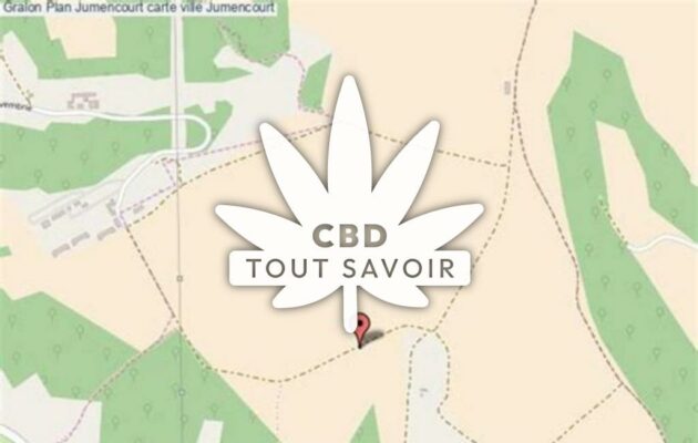 Village à Jumencourt avec feuille Cannabis CBD