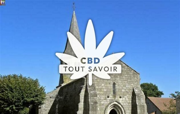 Village à La-Celle avec feuille Cannabis CBD