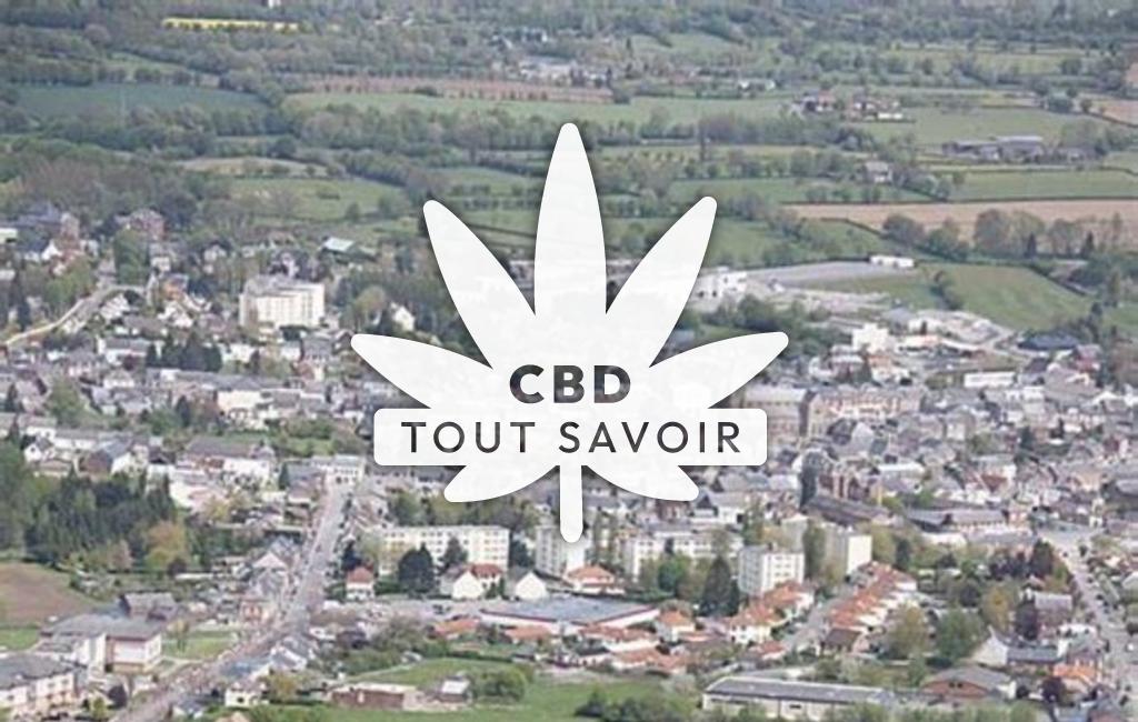 Village à Le-Nouvion-en-Thierache avec feuille Cannabis CBD