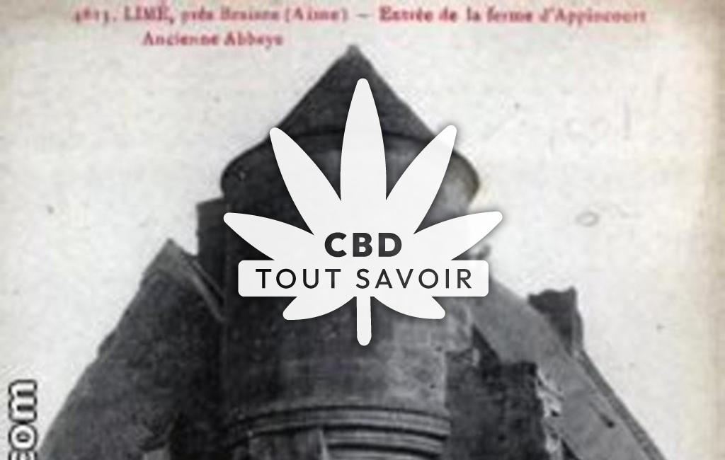 Village à Lime avec feuille Cannabis CBD