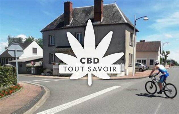 Village à Sorbier avec feuille Cannabis CBD