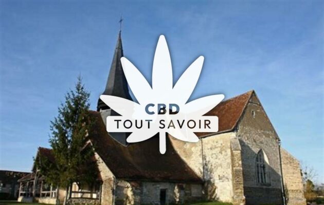 Village à Racines avec feuille Cannabis CBD