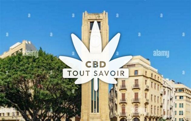 Village à Beurey avec feuille Cannabis CBD