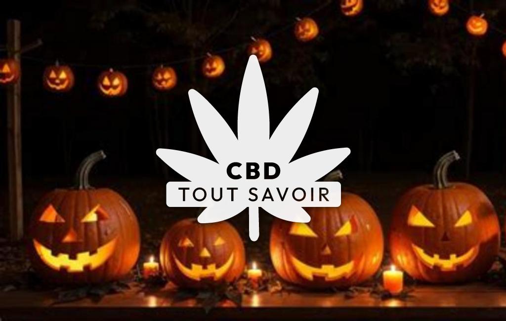 Village à Magnicourt avec feuille Cannabis CBD