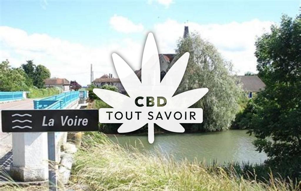 Village à Rances avec feuille Cannabis CBD