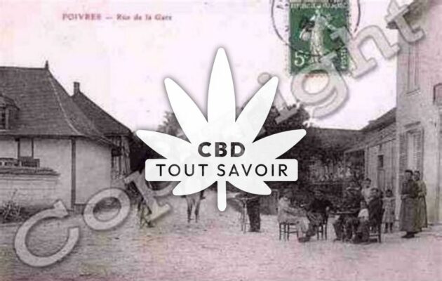 Village à Poivres avec feuille Cannabis CBD