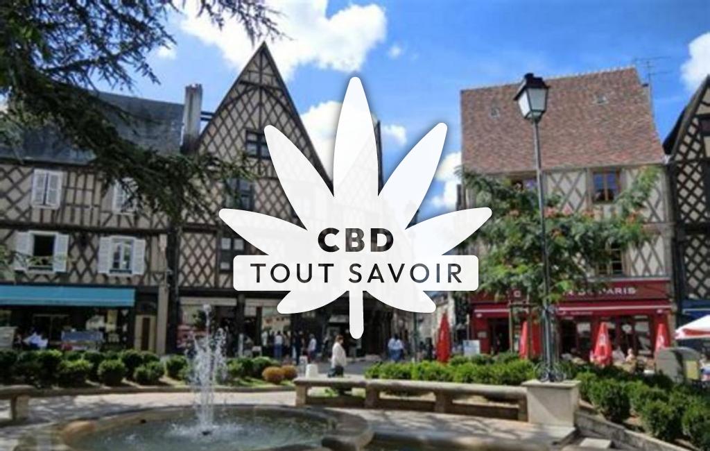 Village à Gaja-Et-Villedieu avec feuille Cannabis CBD