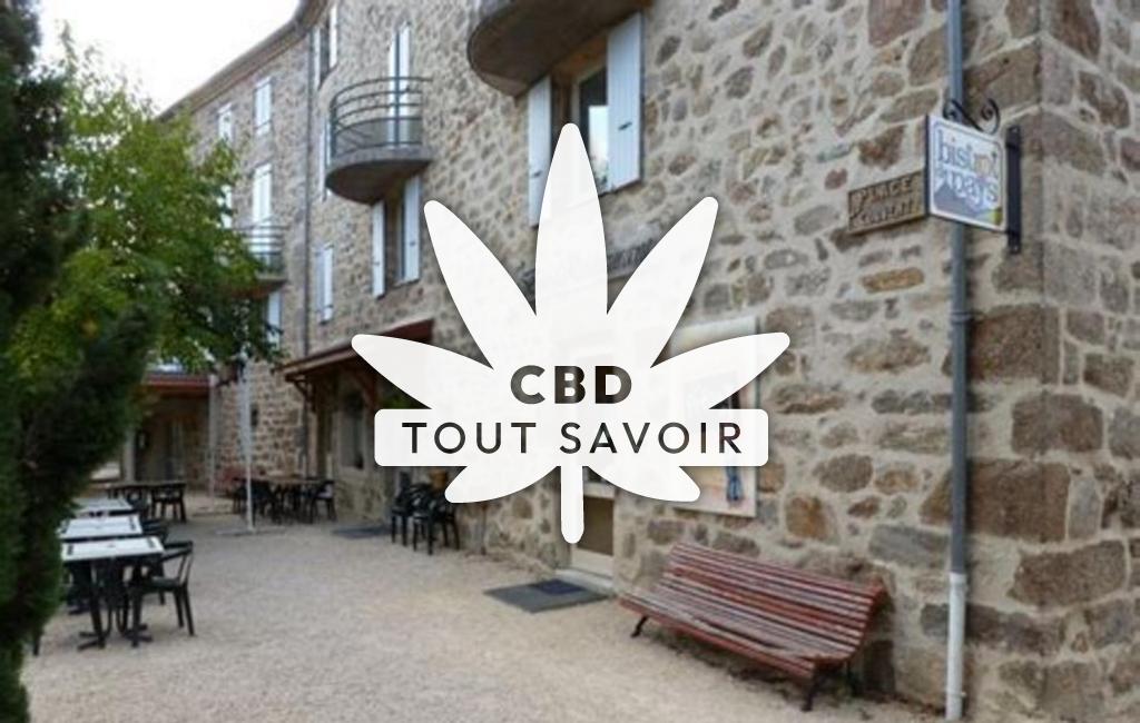 Village à Preaux avec feuille Cannabis CBD