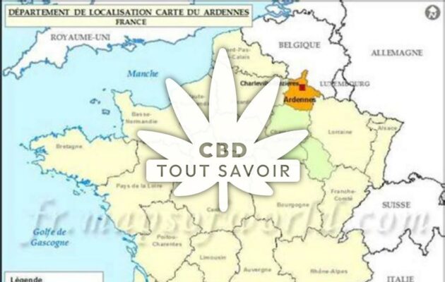 Village à Les-Deux-Villes avec feuille Cannabis CBD