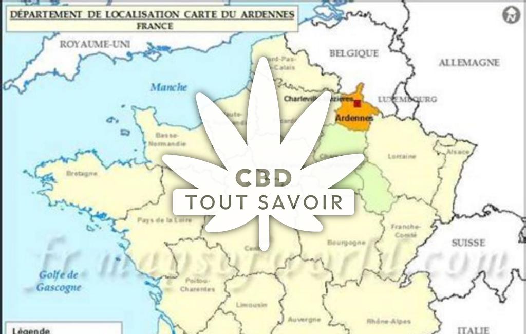 Village à Les-Deux-Villes avec feuille Cannabis CBD