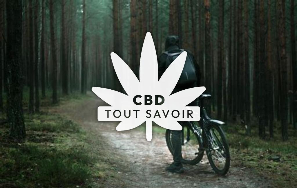 Village à L'Echelle avec feuille Cannabis CBD