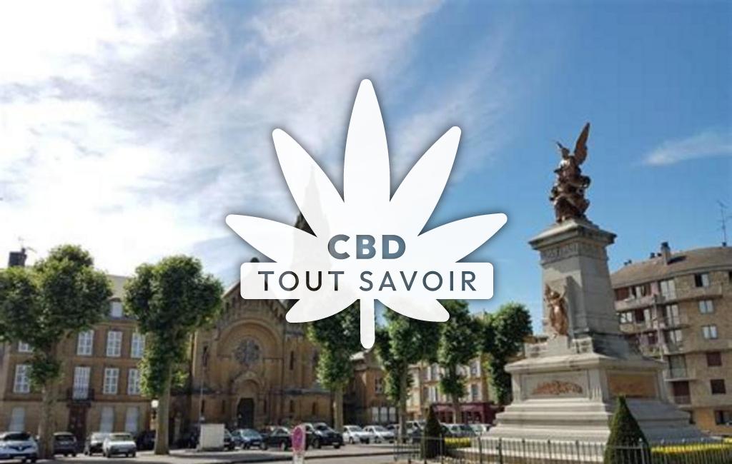 Village à Sedan avec feuille Cannabis CBD