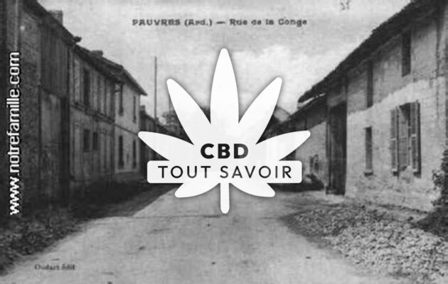 Village à Pauvres avec feuille Cannabis CBD