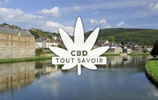 Village à Deville avec feuille Cannabis CBD