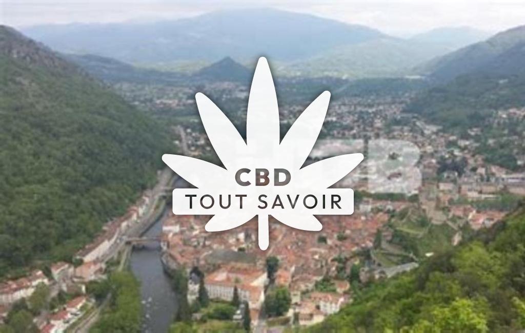 Village à Erp avec feuille Cannabis CBD