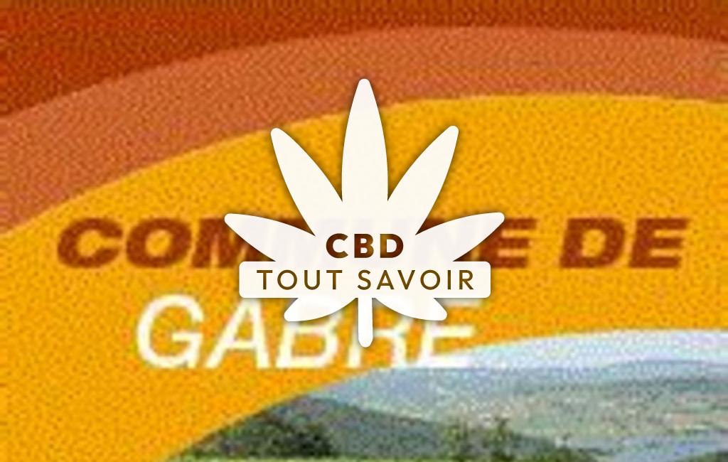 Village à Gabre avec feuille Cannabis CBD